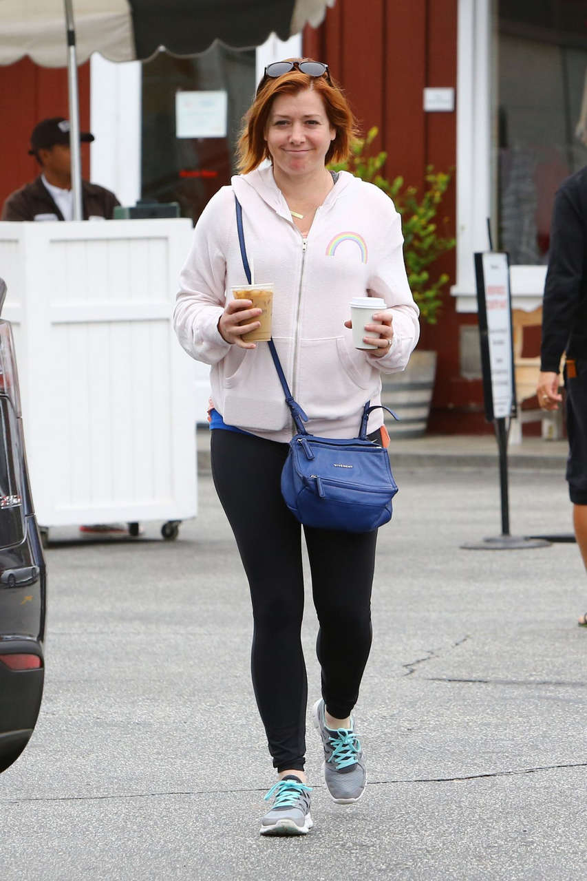 Aalyson Hannigan Out Brentwood