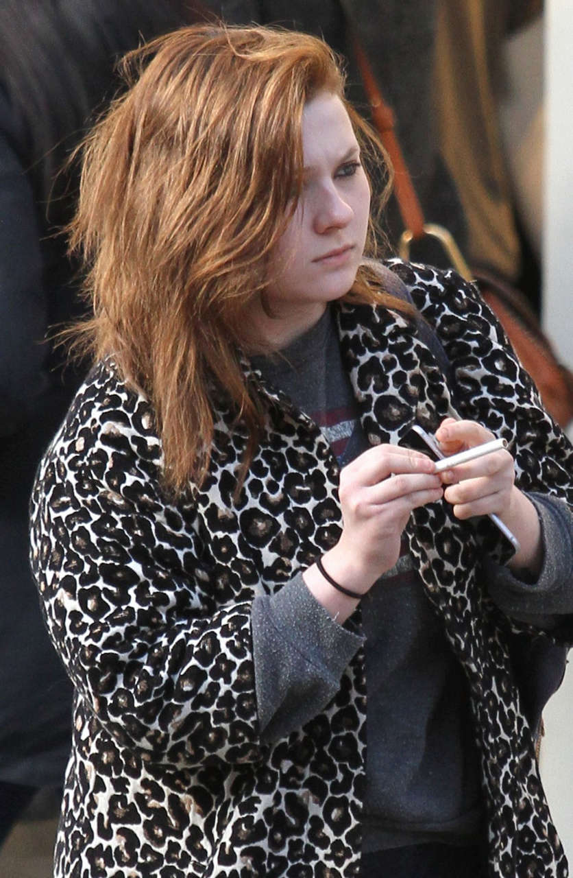 Abigail Breslin Out About New York