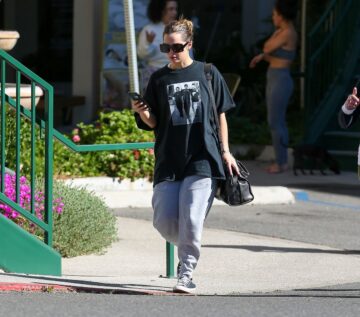 Addison Rae Heading To Pilates Class Los Angeles