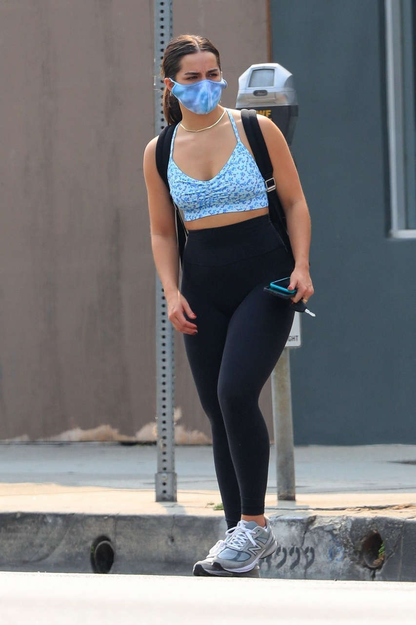 Addison Rae Leaves Gym West Hollywood