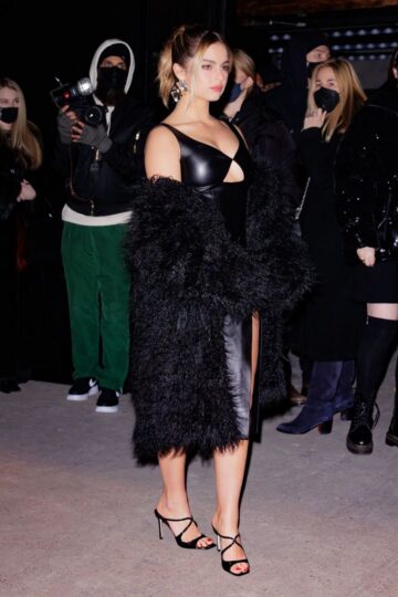 Addison Rae Leaves Michael Kors Fashion Show New York