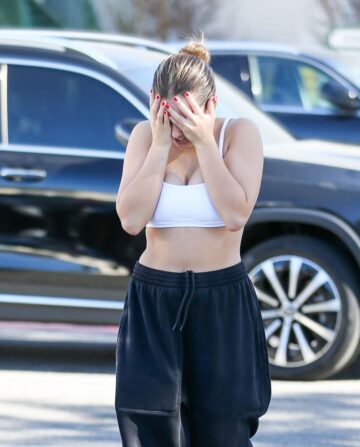 Addison Rae Leaves Pilates Class West Hollywood