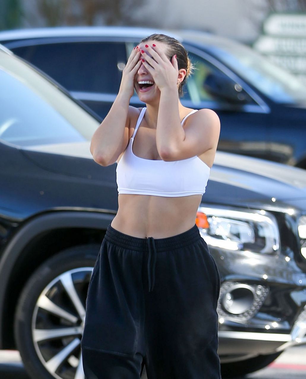 Addison Rae Leaves Pilates Class West Hollywood