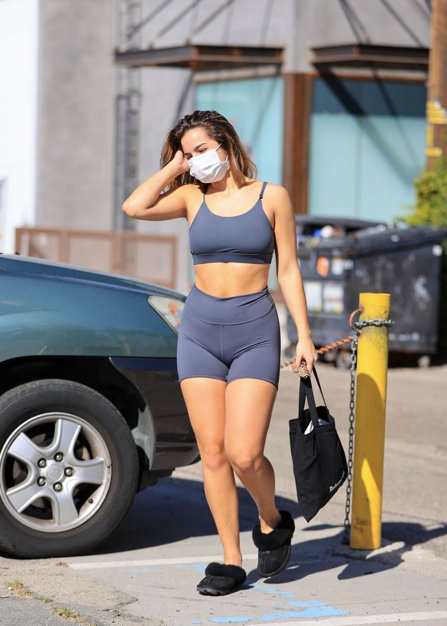 Addison Rae Leaves Workout Los Angeles