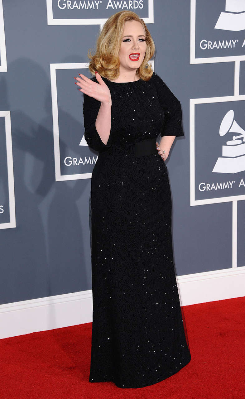 Adele 54th Annual Grammy Awards Los Angeles