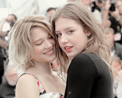 Adele Exarchopoulos And Lea Seydoux Cannes