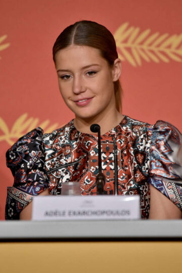 Adele Exarchopoulos Last Face Press Conference Cannes Film Festival
