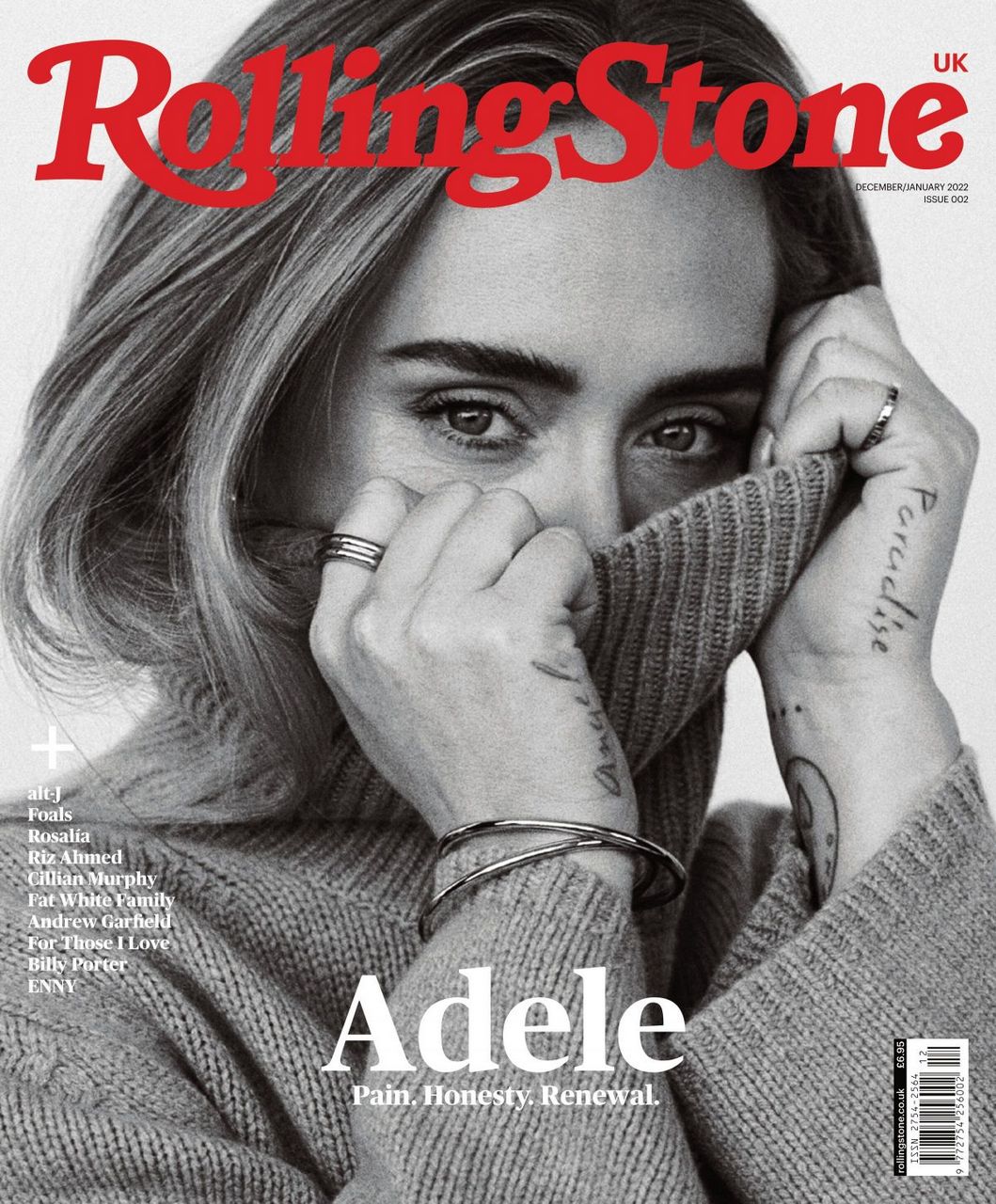 Adele Rolling Stone Magazine Uk December January