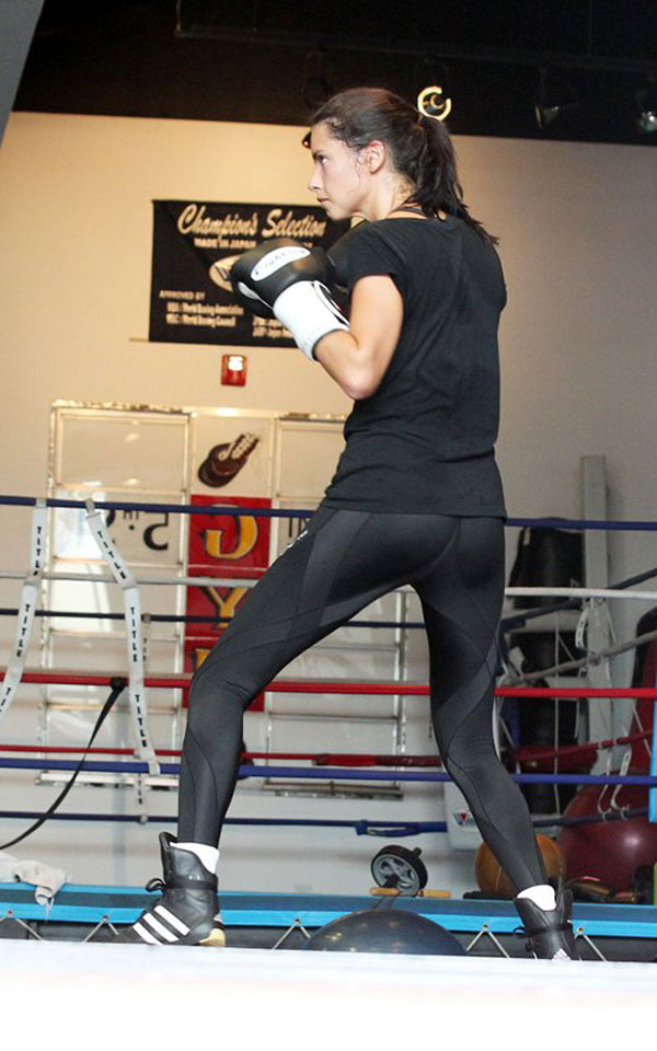 Adriana Lima Boxing Session
