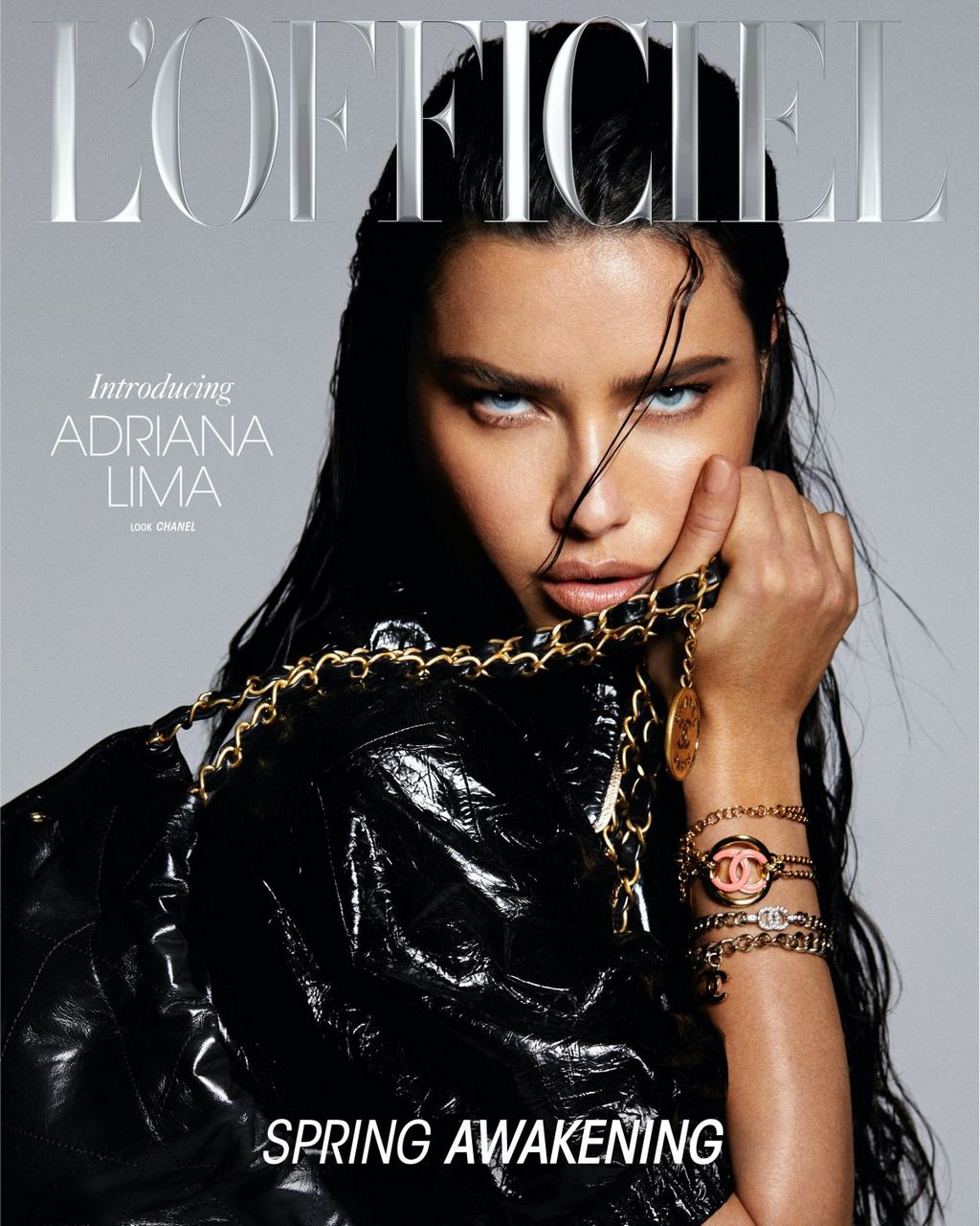 Adriana Lima For L Officiel Italy Spring