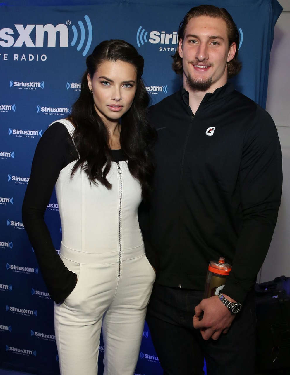 Adriana Lima Siriusxm Set Super Bowl 50 Radio Row San Francisco