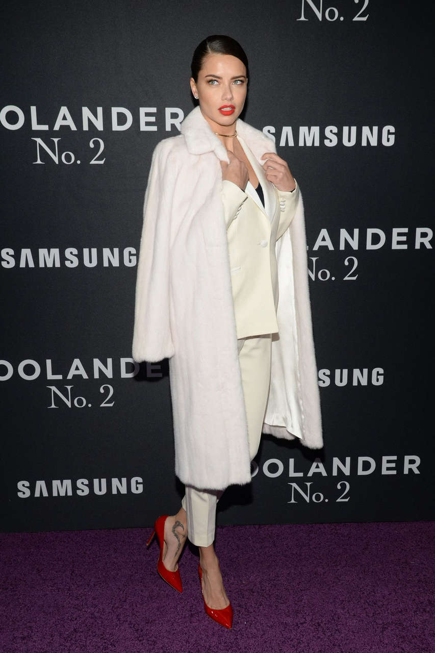 Adriana Lima Zoolander 2 Premiere New York