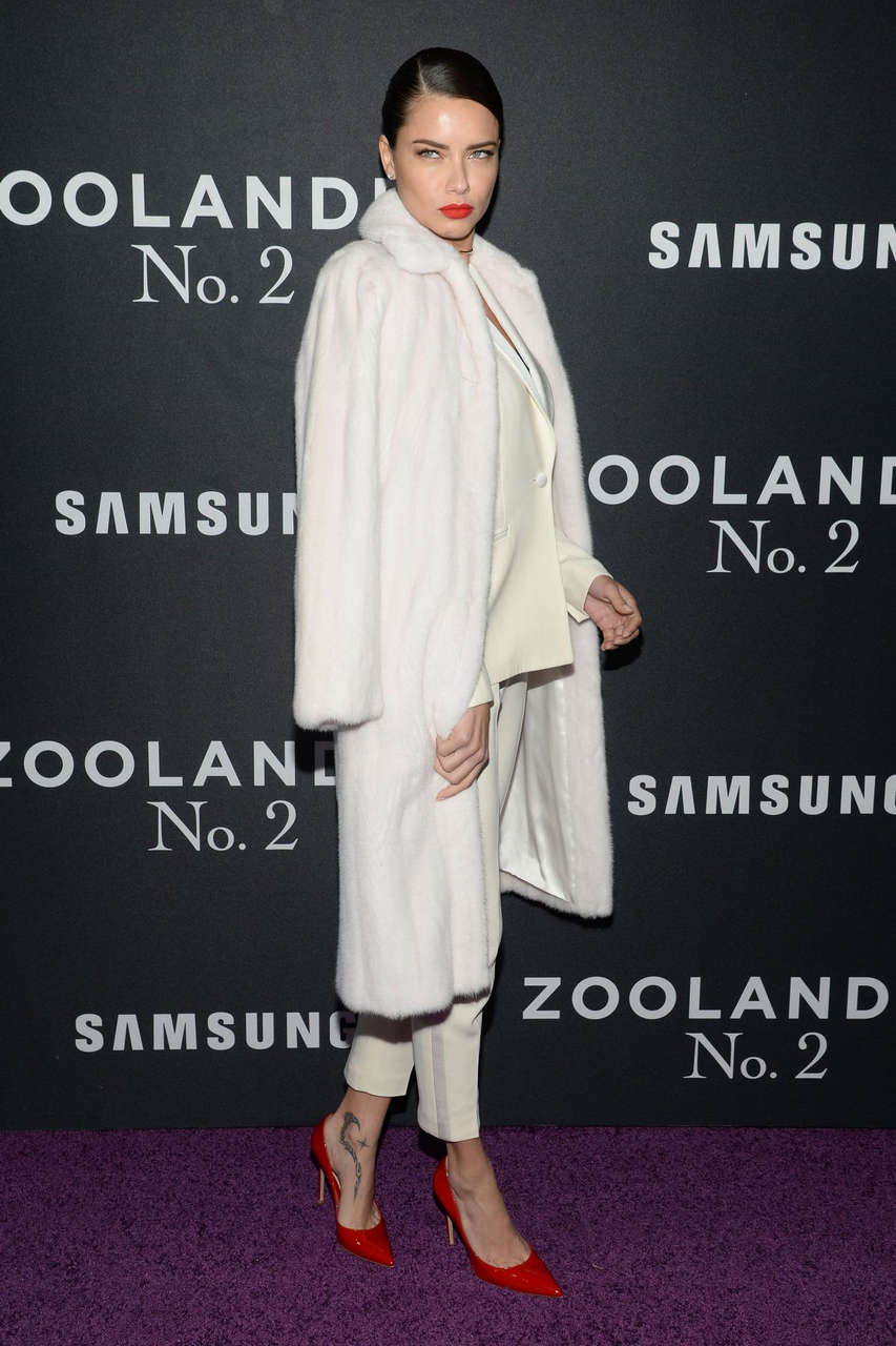 Adriana Lima Zoolander 2 Premiere New York