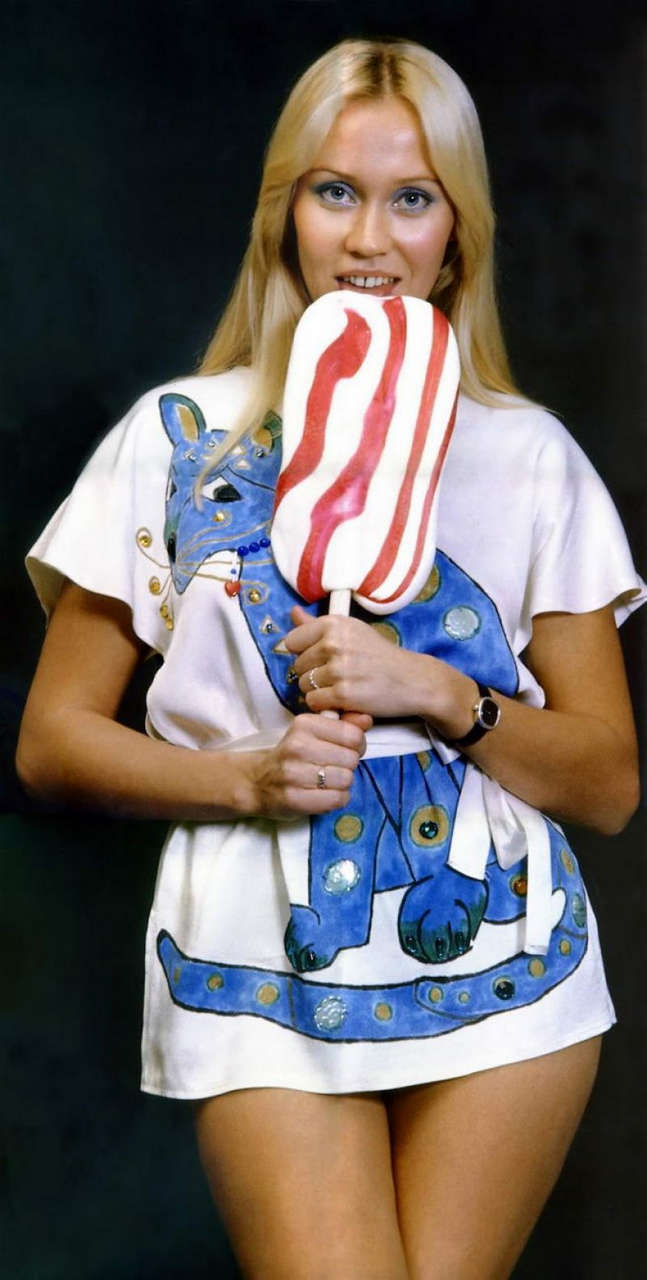 Agnetha Faltskog Abba Lollipop 1970 Photoshoot