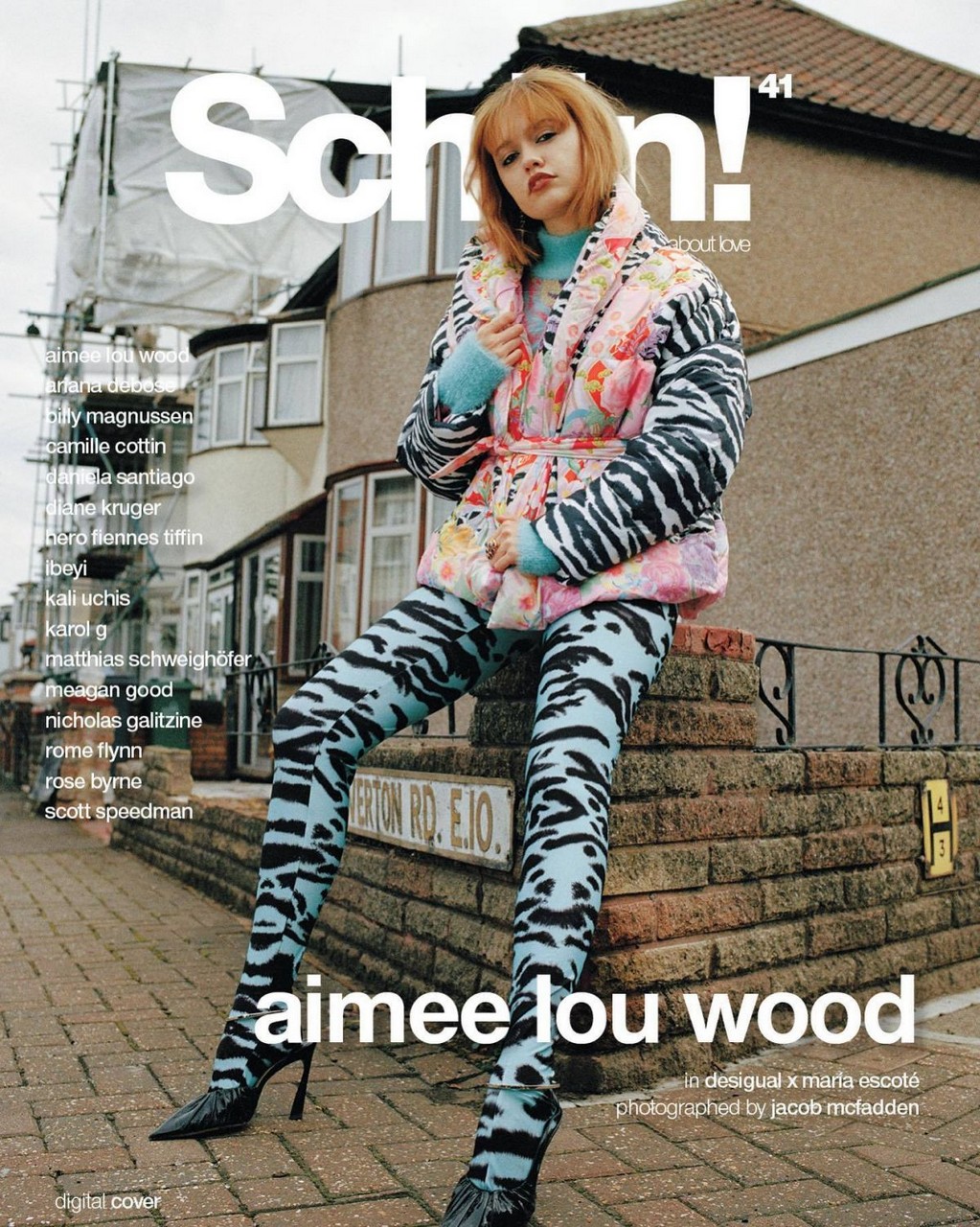 Aimee Lou Wood For Schon Agazine October