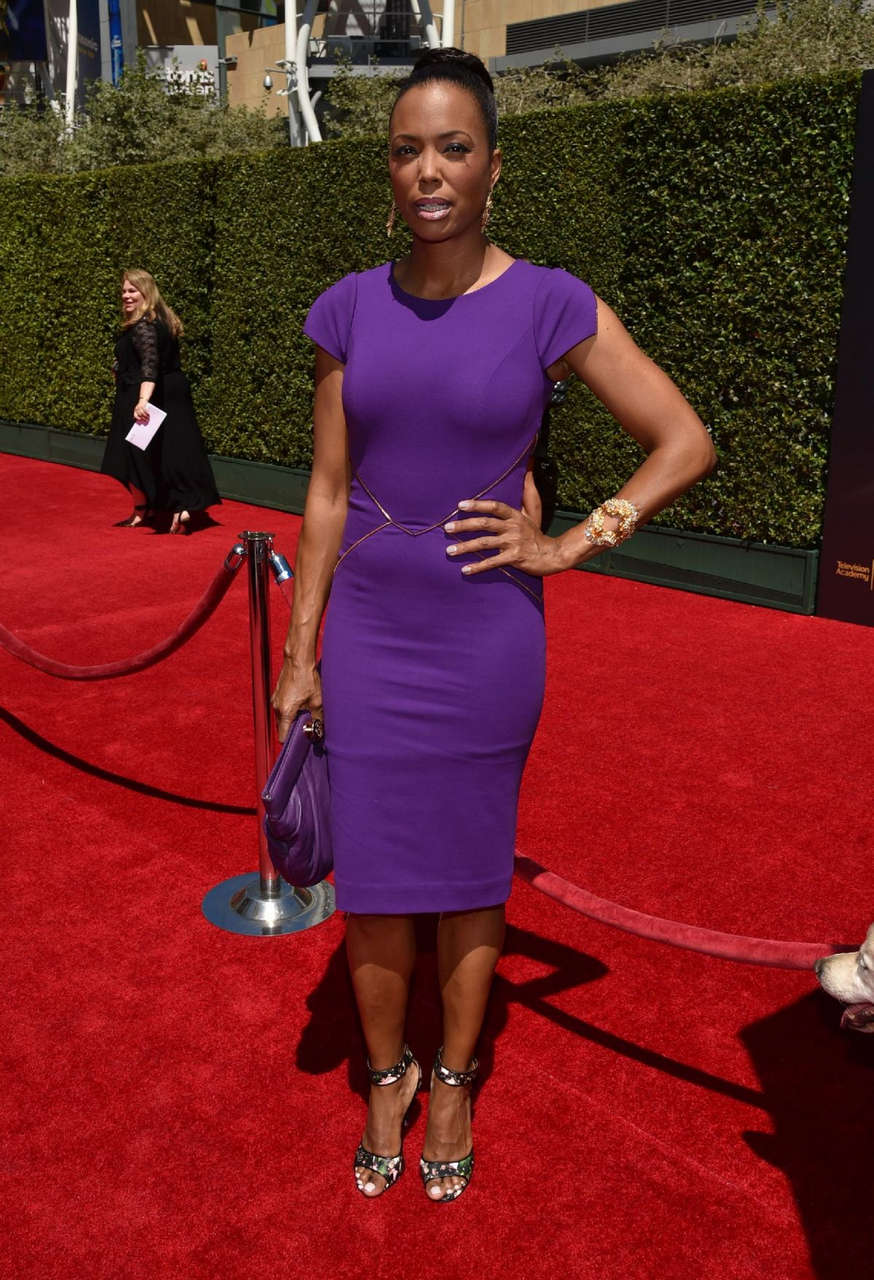 Aisha Tyler 2014 Creative Arts Emmy Awards Los Angeles