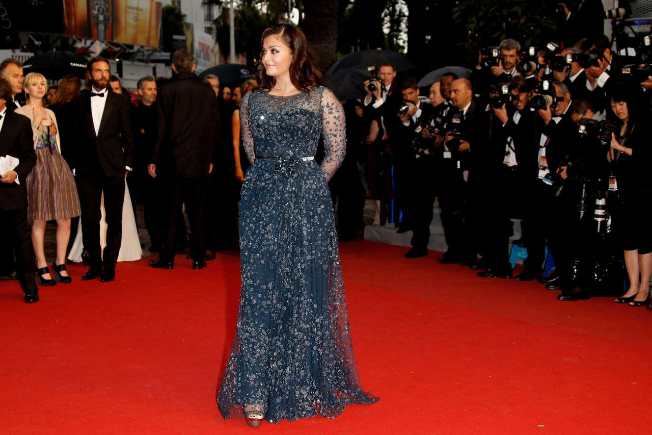 Aishwarya Rai Cosmopolis Premiere 65th Cannes Film Festival