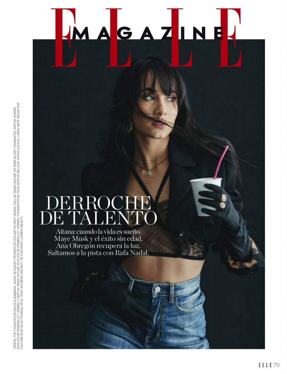 Aitana Elle Magazine Spain January