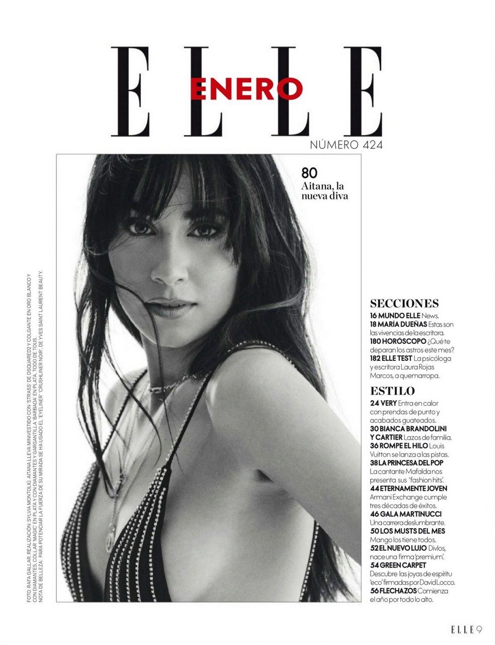 Aitana Elle Magazine Spain January