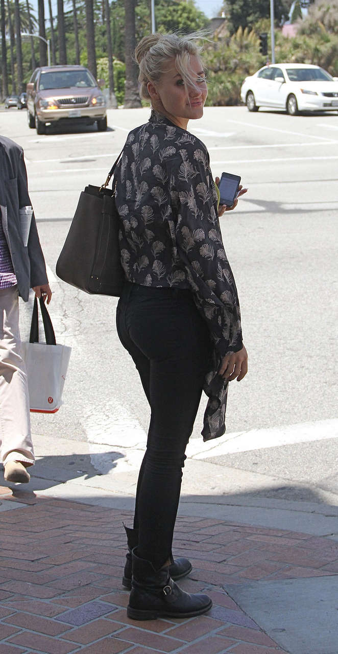 Aj Michalka Out About Beverly Hills