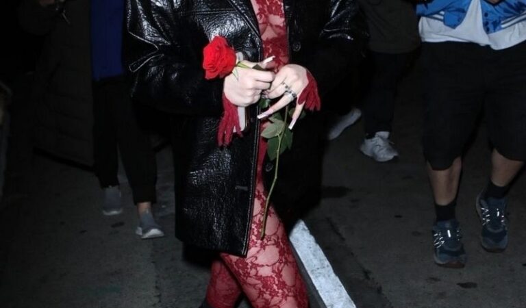 Alabama Barker Out On Valentine S Day Craig S West Hollywood (7 photos)