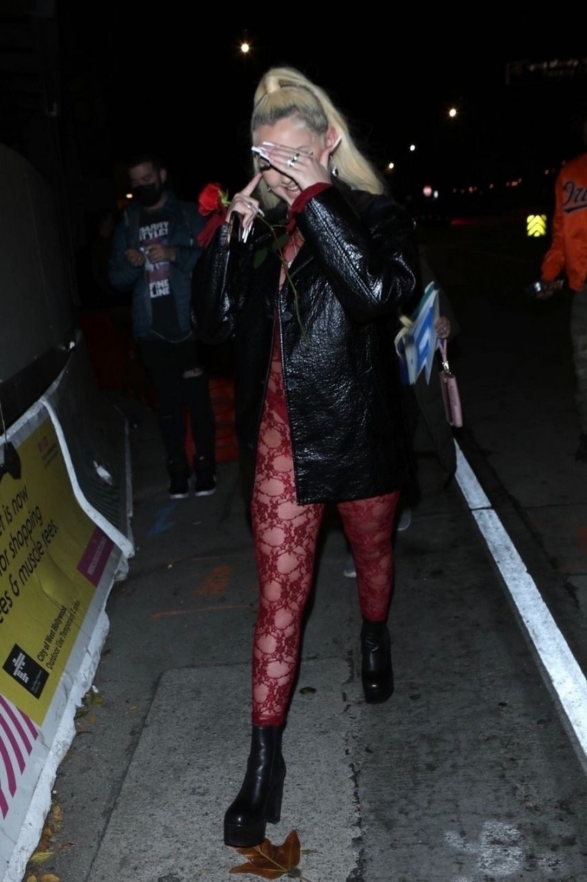 Alabama Barker Out On Valentine S Day Craig S West Hollywood