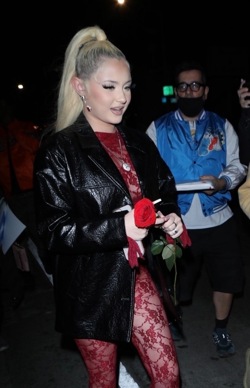 Alabama Barker Out On Valentine S Day Craig S West Hollywood