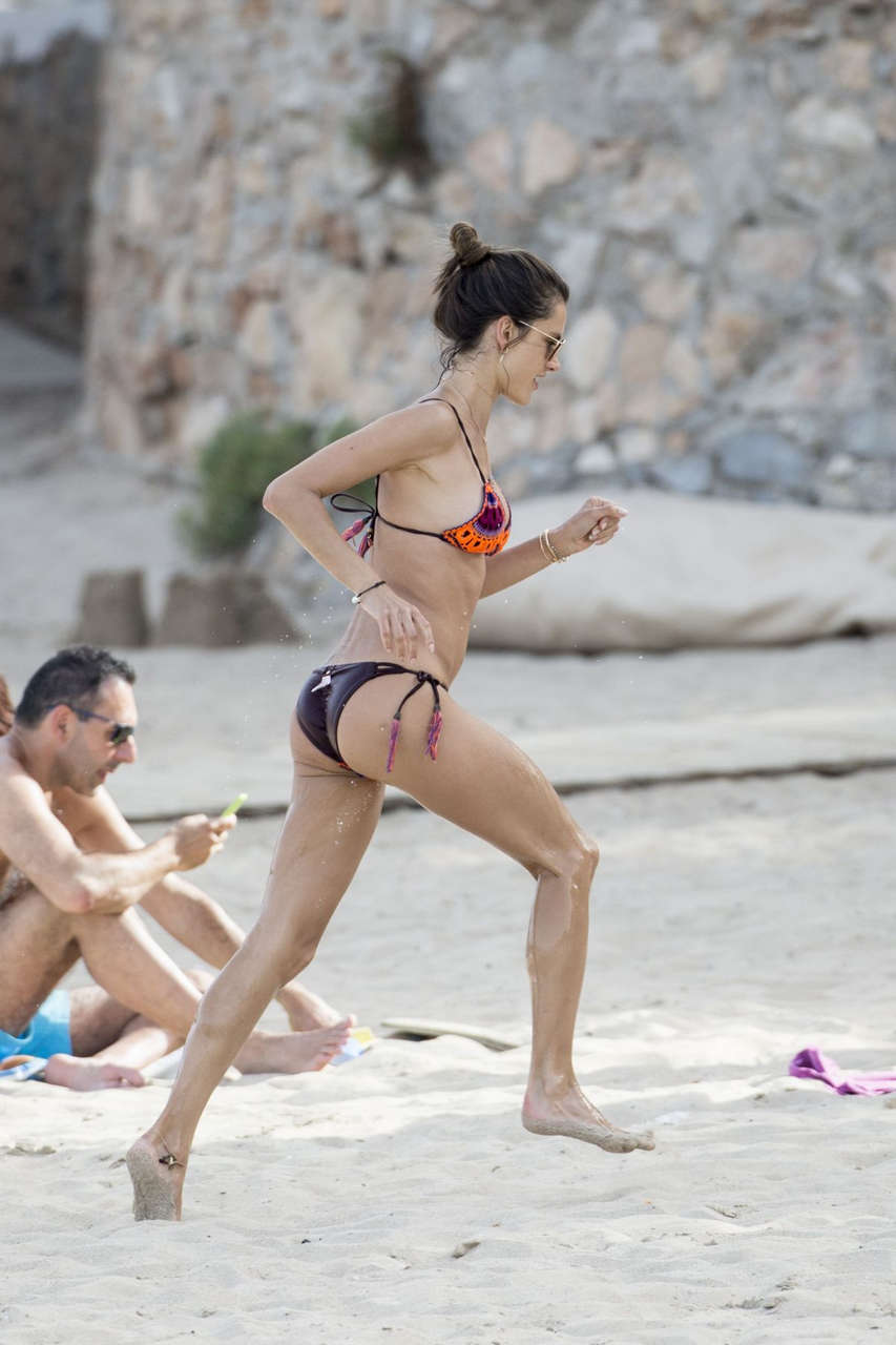 Alessandra Ambrosio Bikini Beach Ibiza 2