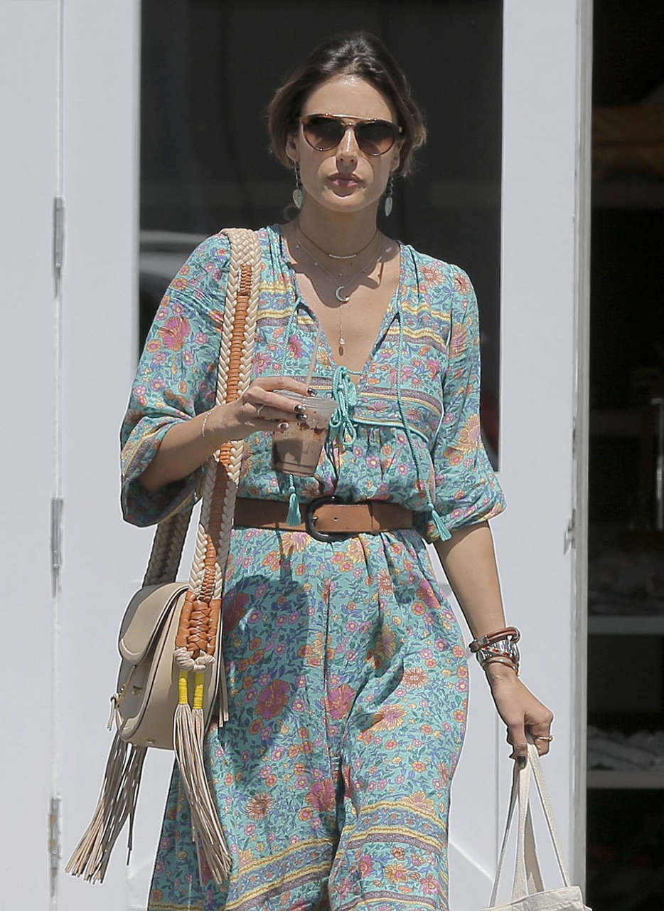 Alessandra Ambrosio Brentwood Country Mart