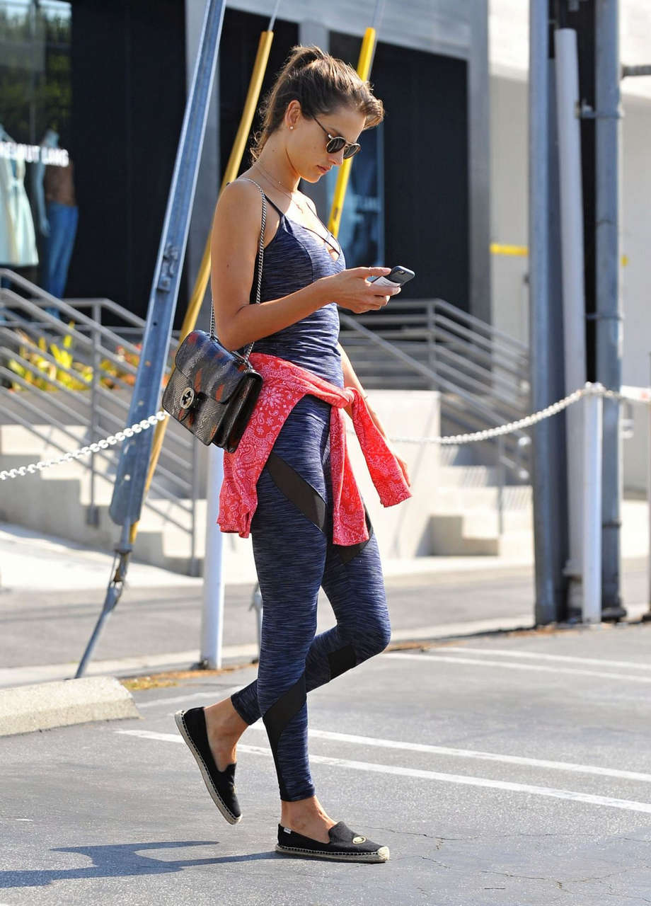 Alessandra Ambrosio Brentwood Country Mart