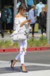 Alessandra Ambrosio Out Shopping Beverly Hills