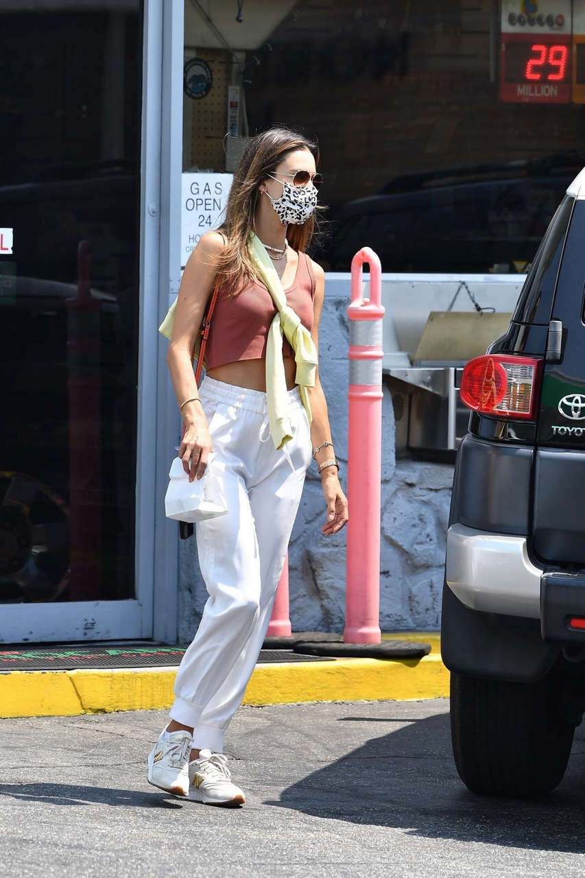 Alessandra Ambrosio Out Shopping Brentwood