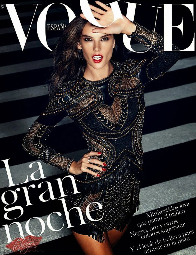 Alessandra Ambrosio Vogue Magazine Spain November 2014 Issue