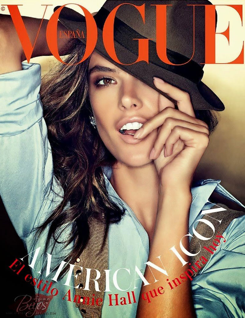 Alessandra Ambrosio Vogue Magazine Spain November 2014 Issue