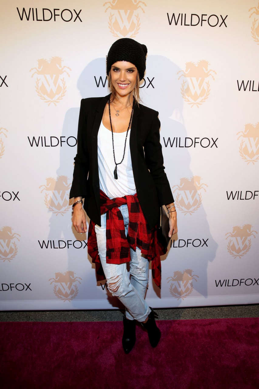 Alessandra Ambrosio Wildfox Flagship Store Launch West Hollywood