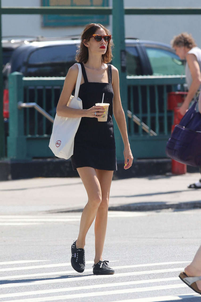 Alexa Chung Out Abpit New York