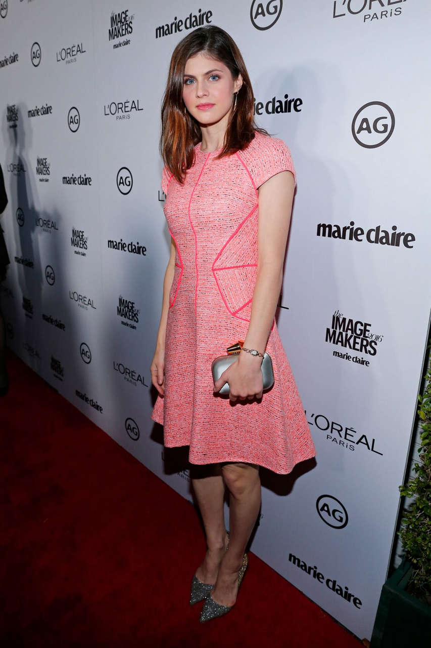 Alexandra Daddario 2016 Marie Claires Image Makers Awards Los Angeles