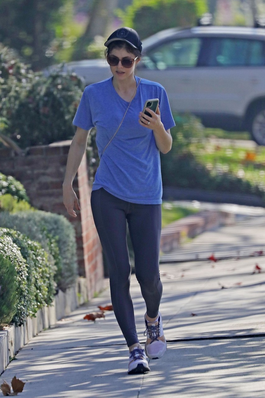 Alexandra Daddario Out About Los Angeles