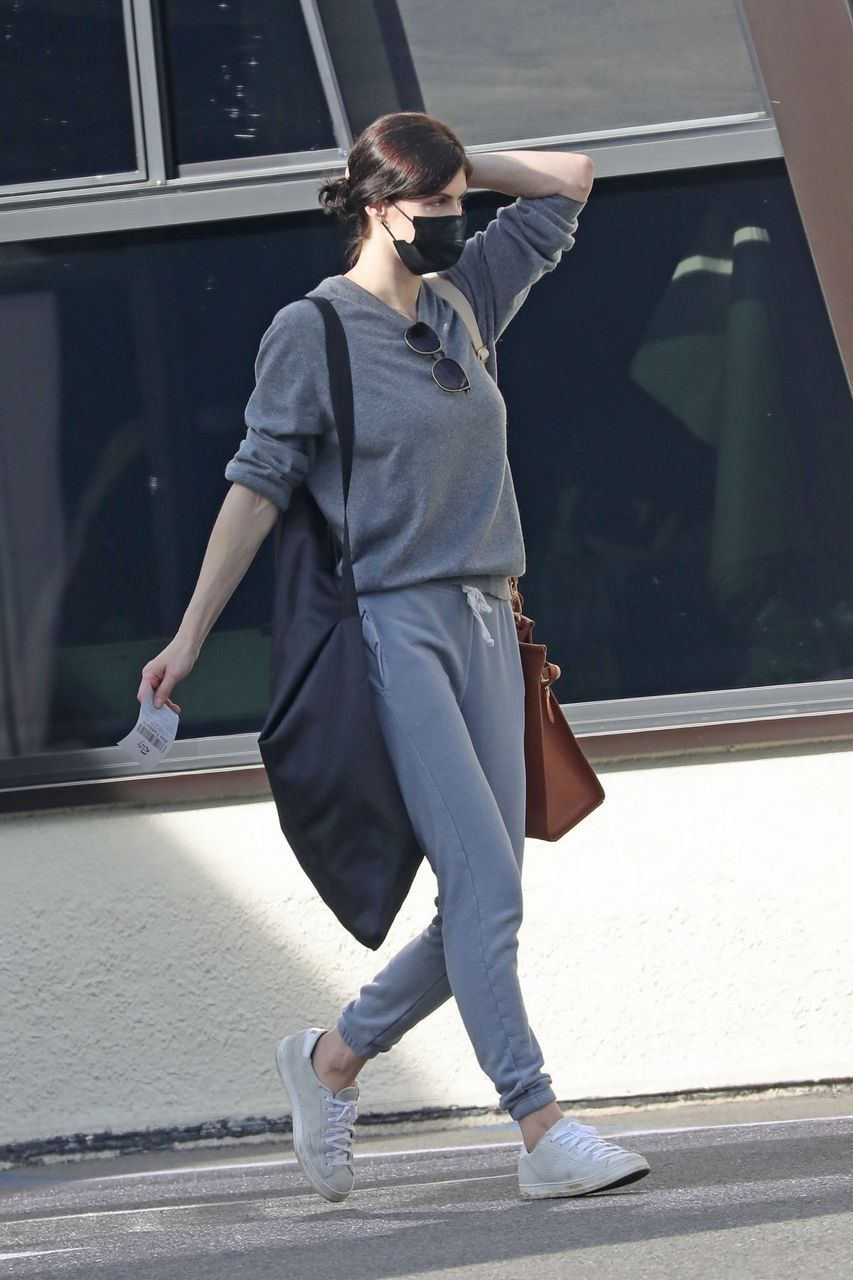 Alexandra Daddario Out For Coffee Los Angeles