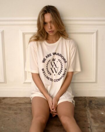 Alexis Ren For We Are Warriors Clothing Line
