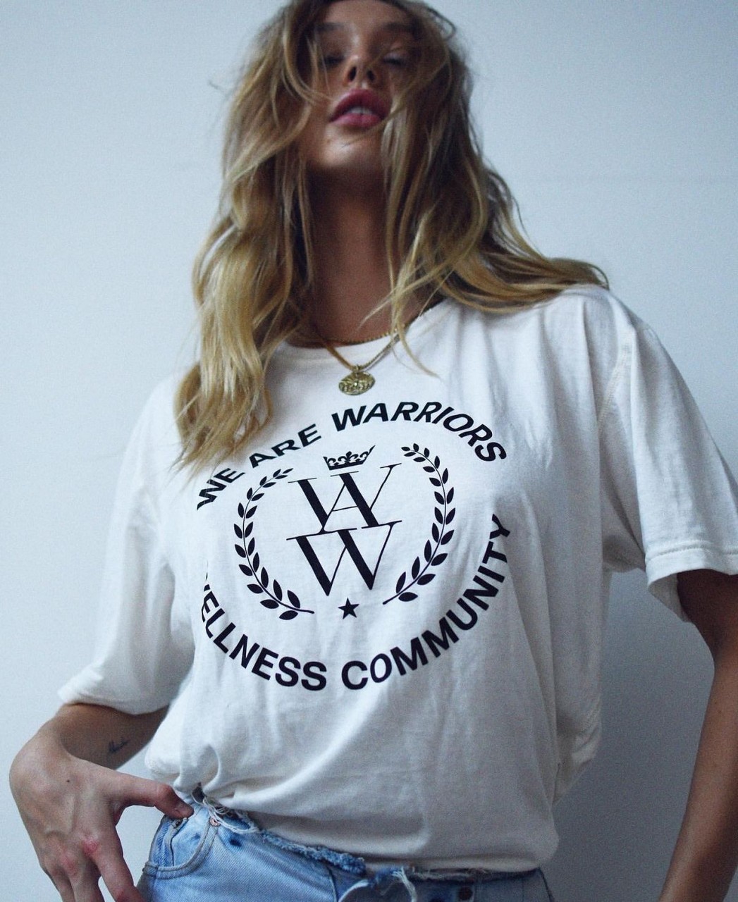 Alexis Ren For We Are Warriors Clothing Line