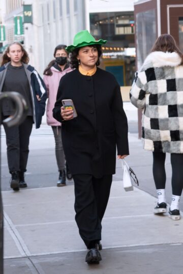 Alia Shawkat Out About New York