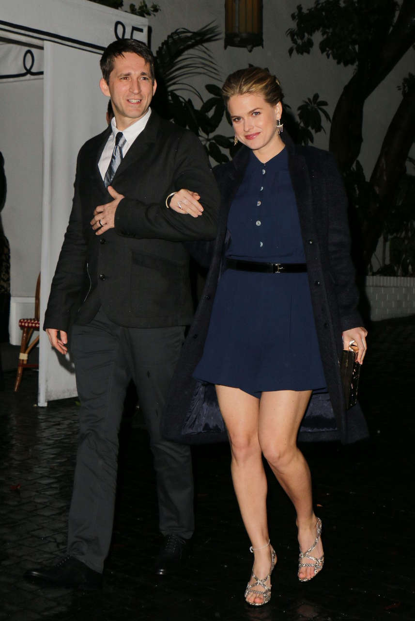 Alice Eve Leaves Chateau Marmont