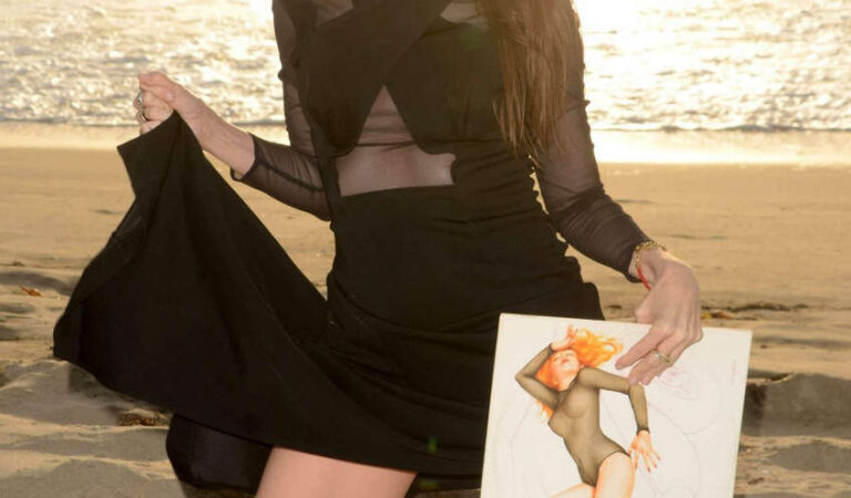 Alicia Arden Set Of Photoshoot For Vinylife Malibu (18 photos)