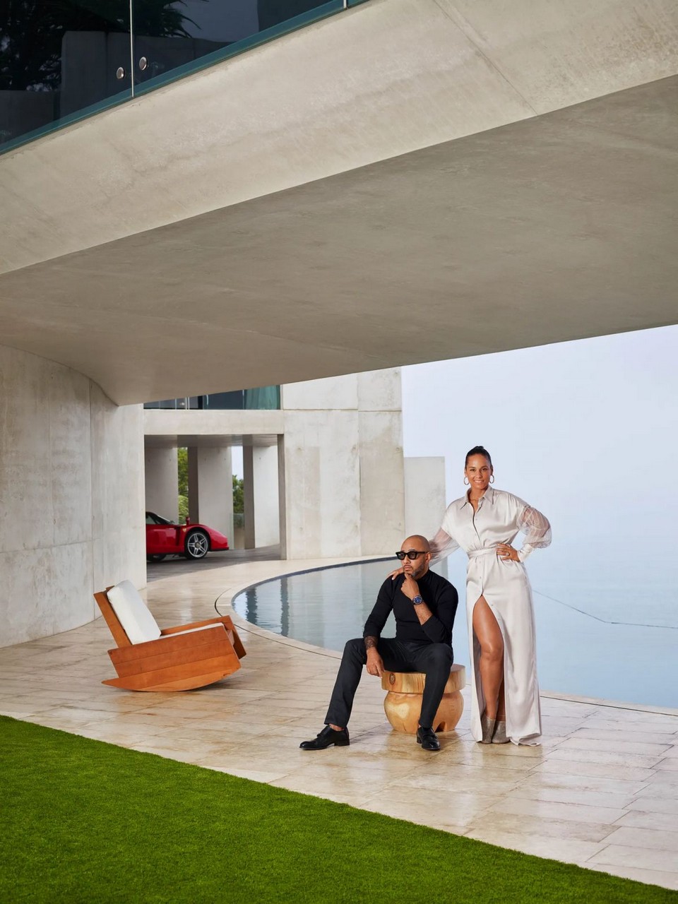 Alicia Keys For Architectural Digest Magazine December