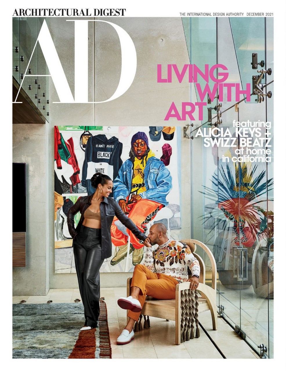 Alicia Keys For Architectural Digest Magazine December