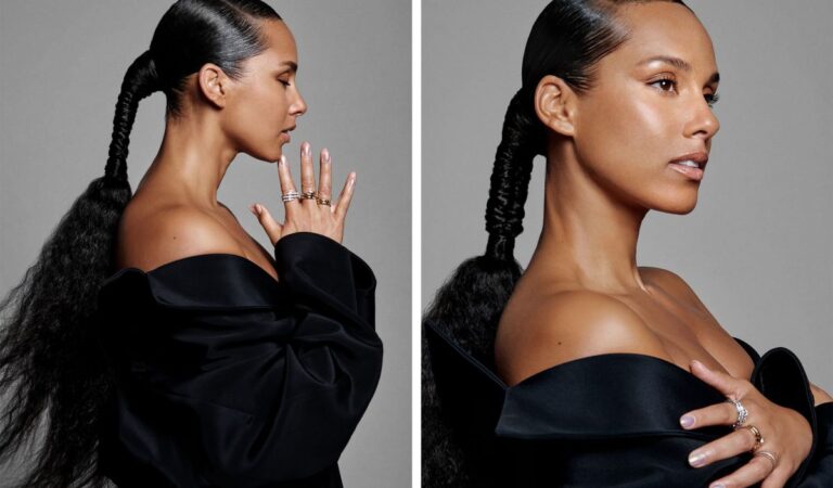 Alicia Keys For Marie Claire Magazine November (6 photos)