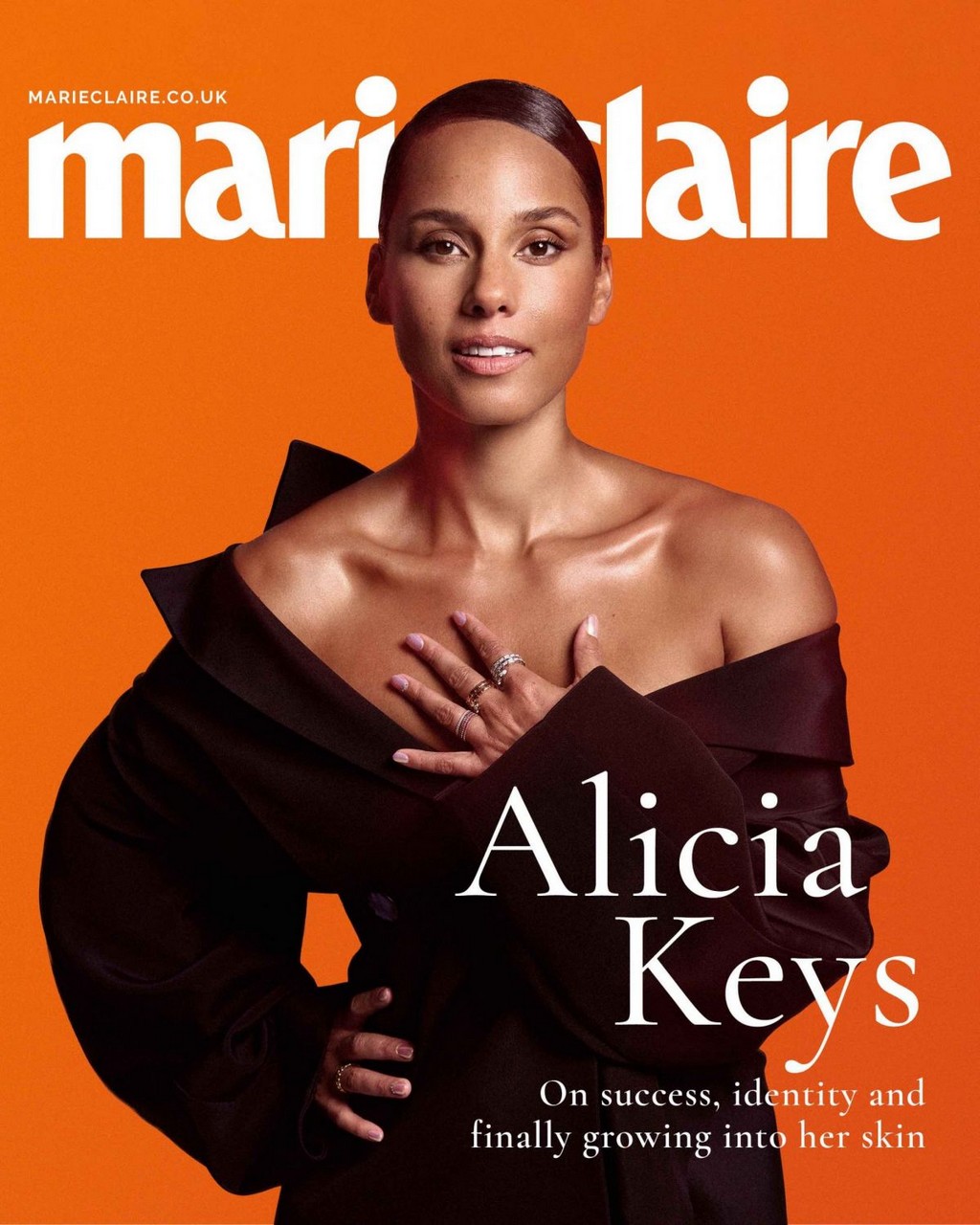 Alicia Keys For Marie Claire Magazine Uk November