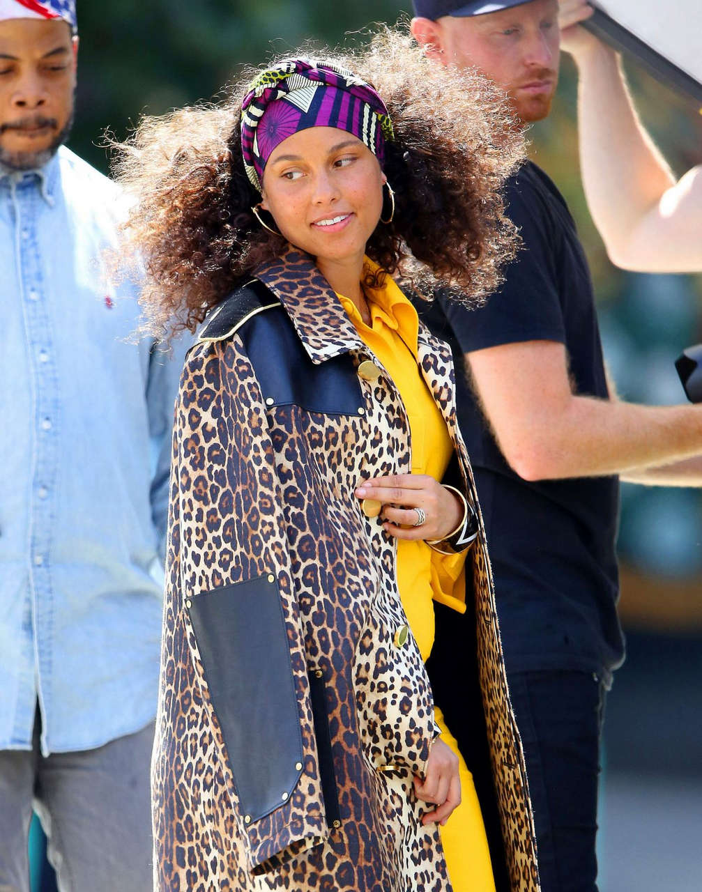 Alicia Keys Out About New York