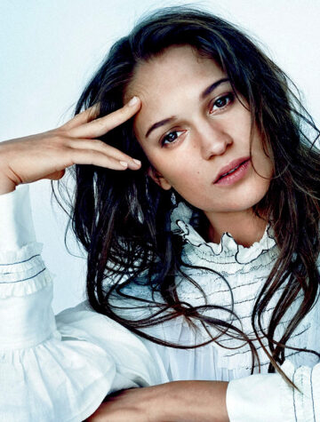 Alicia Vikander For People Magazine February